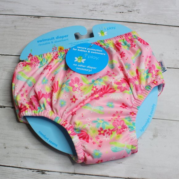 Girl Cloth Swim Swimsuit Diaper Size 3T - Picture 1 of 2
